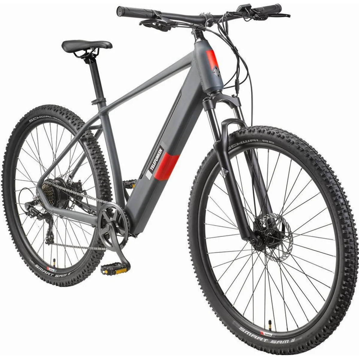 Telefunken E-Bike Aufsteiger M919, 7-Gang Shimano Schaltung, leistungsstarker Heckmotor 2