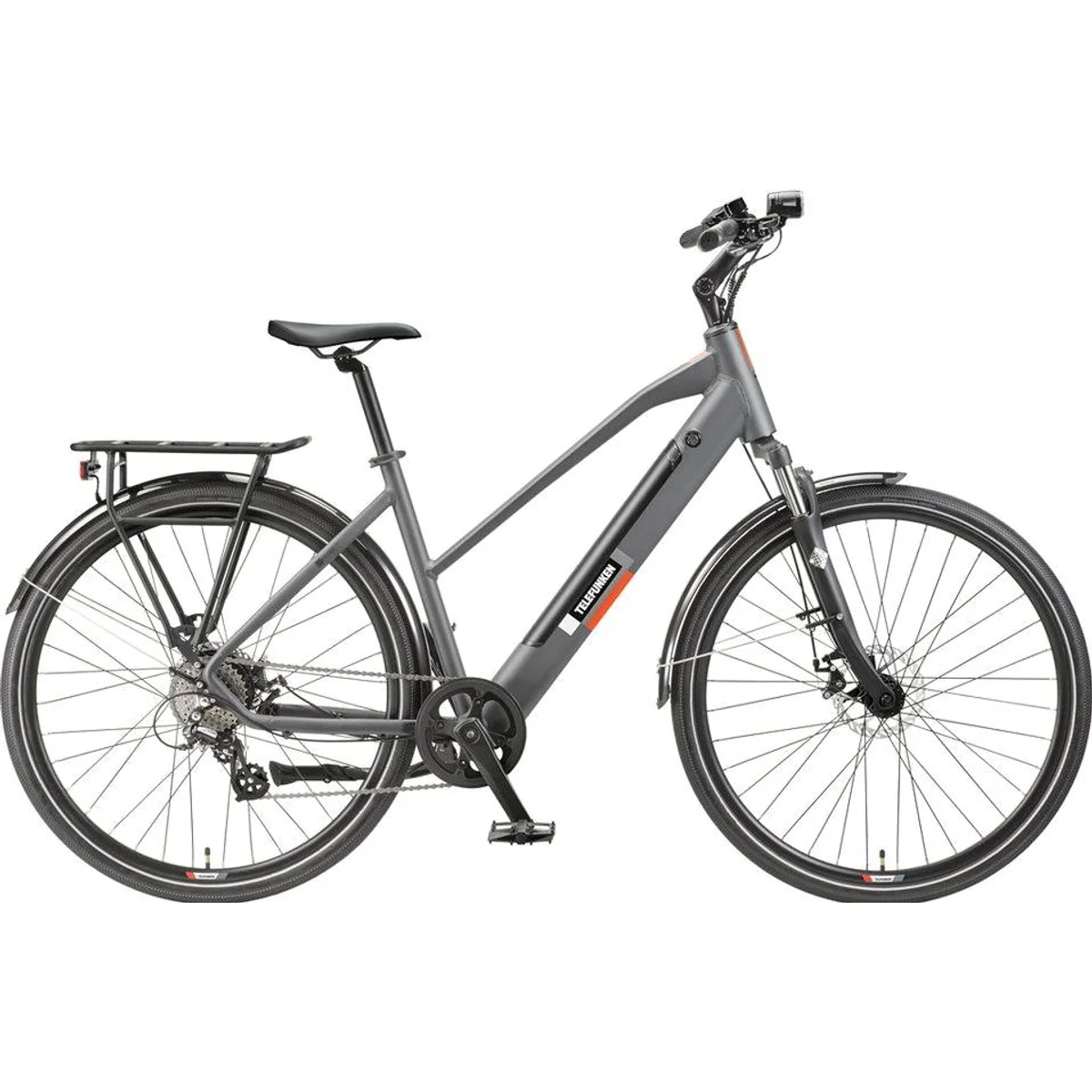 Telefunken E-Bike Trekkingrad Expedition XT490 Damen, 8-Gang Shimano, 417,6 Wh Akku, 28 Zoll