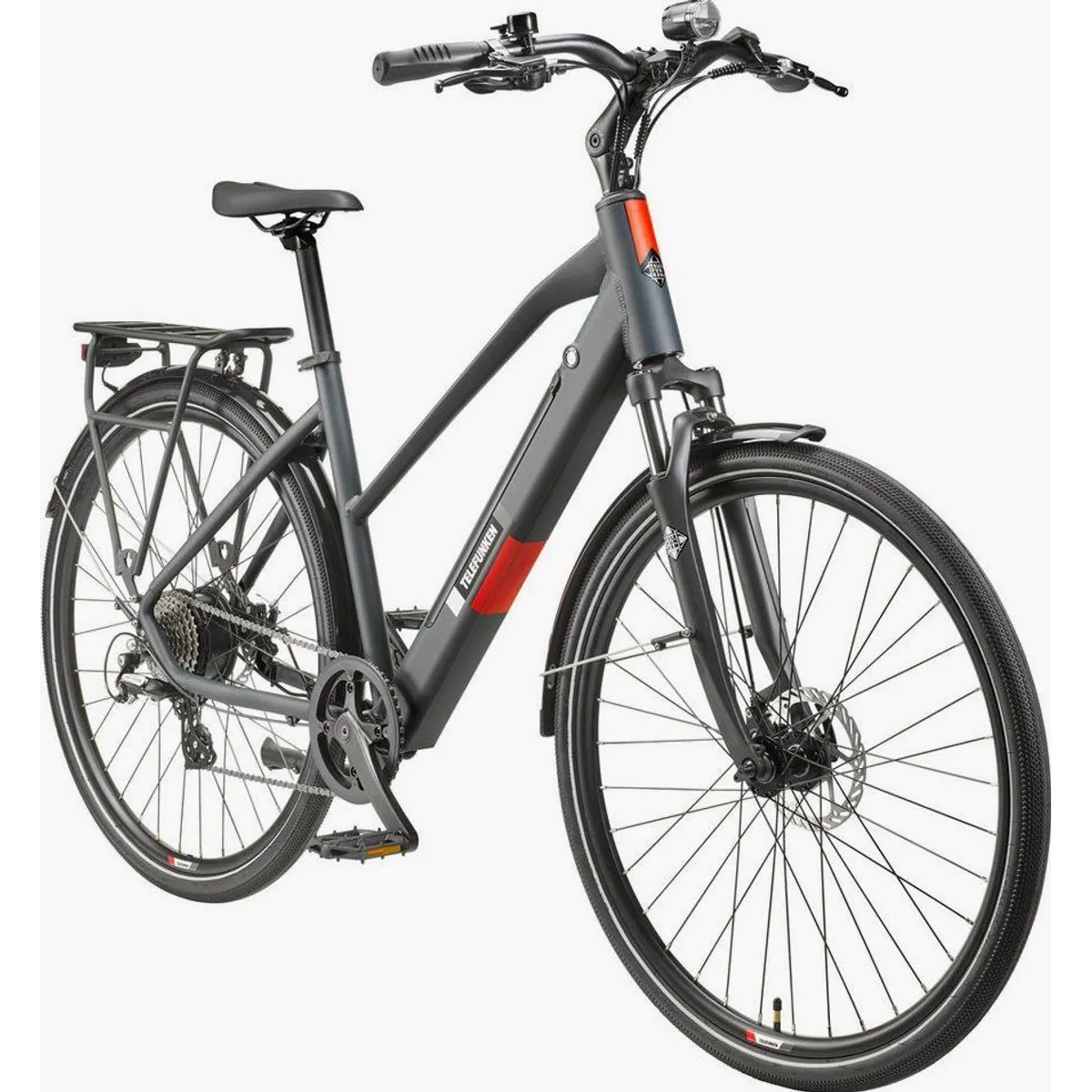 Telefunken E-Bike Trekkingrad Expedition XT490 Damen, 8-Gang Shimano, 417,6 Wh Akku, 28 Zoll 2