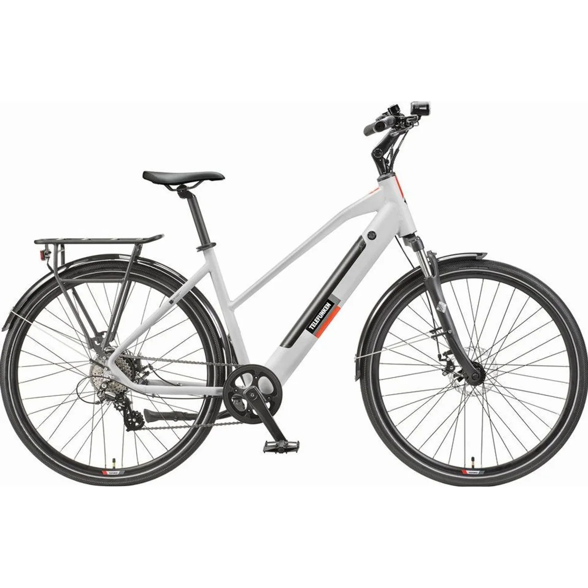 Telefunken E-Bike Trekkingrad Expedition XT490 Damen, 250 W Heckmotor, 28 Zoll, 8-Gang Shimano