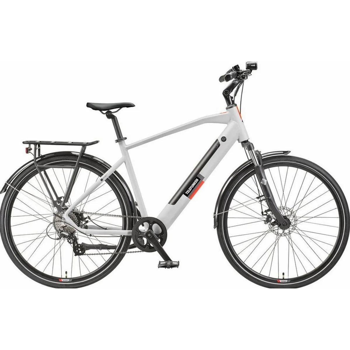 Telefunken E-Bike Trekkingrad Expedition XT490, 28 Zoll, 250W Heckmotor, 8-Gang Shimano