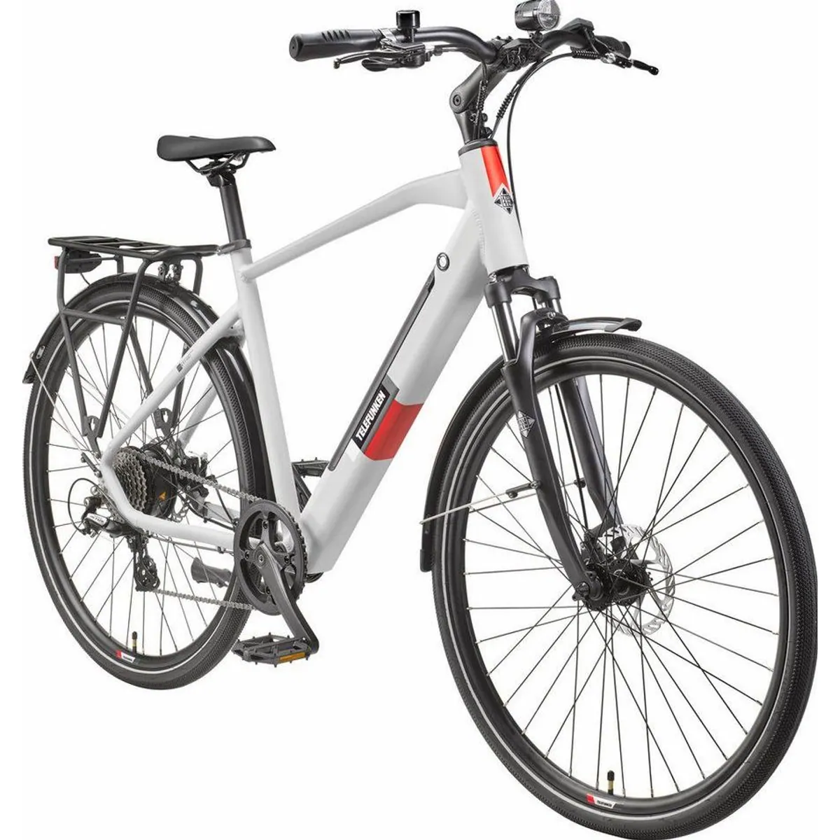Telefunken E-Bike Trekkingrad Expedition XT490, 28 Zoll, 250W Heckmotor, 8-Gang Shimano 2