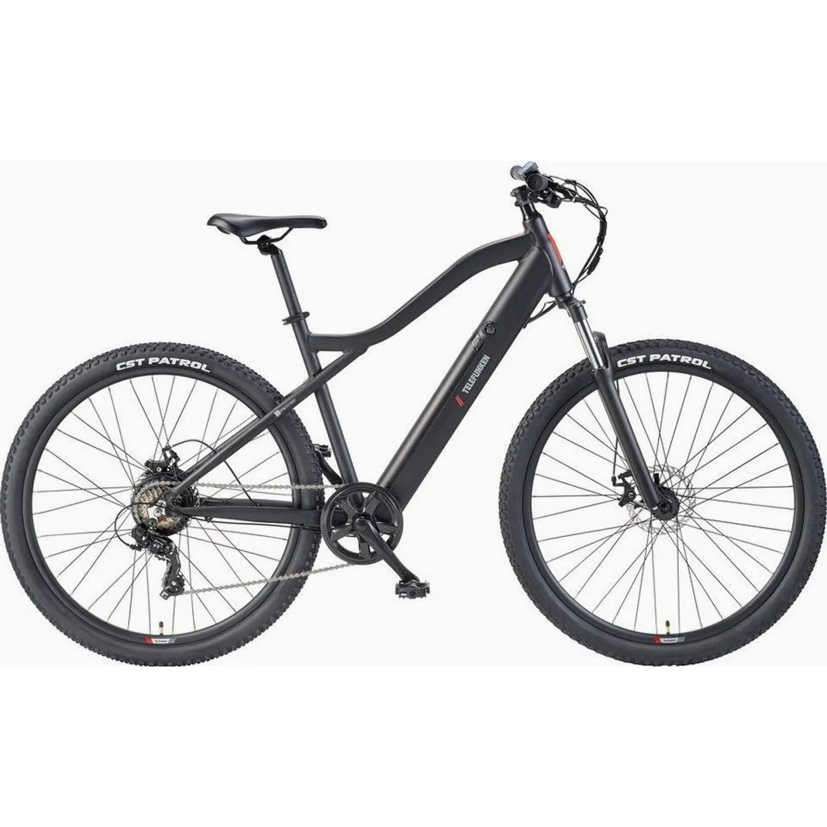 Telefunken MT922 E-Mountainbike, 250W Heckmotor, 29 Zoll, 7-Gang Shimano 2