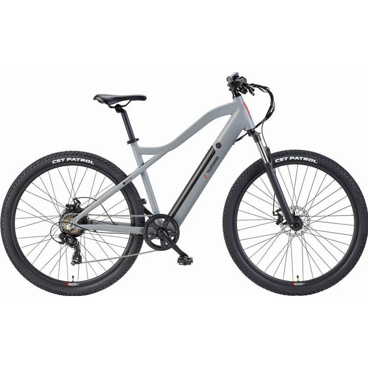 Telefunken MT922 E-Mountainbike, kraftvoller Heckmotor, 29 Zoll Laufräder, 7-Gang Shimano Schaltung 2