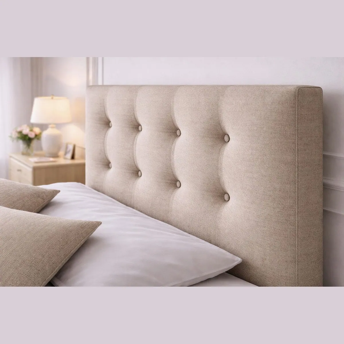 Tesla Dreams Boxspringbett Ronda, echtes Boxspring-Feeling, individuelle Härtegrade — luxuriöser Schlafkomfort 5