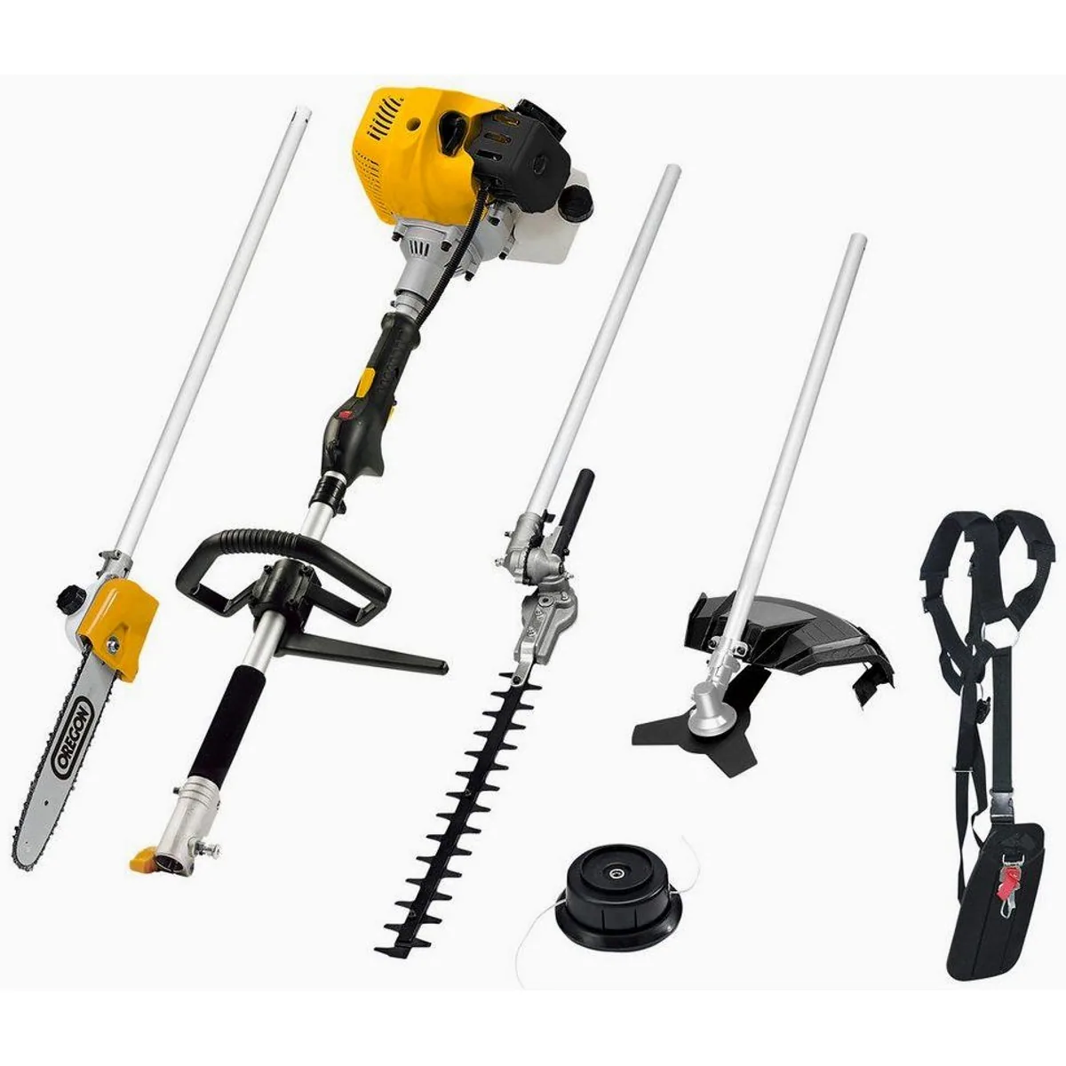 Texas BCU43M Kombi-Gerät, 4-in-1 Multifunktionsgerät für Gartenarbeiten