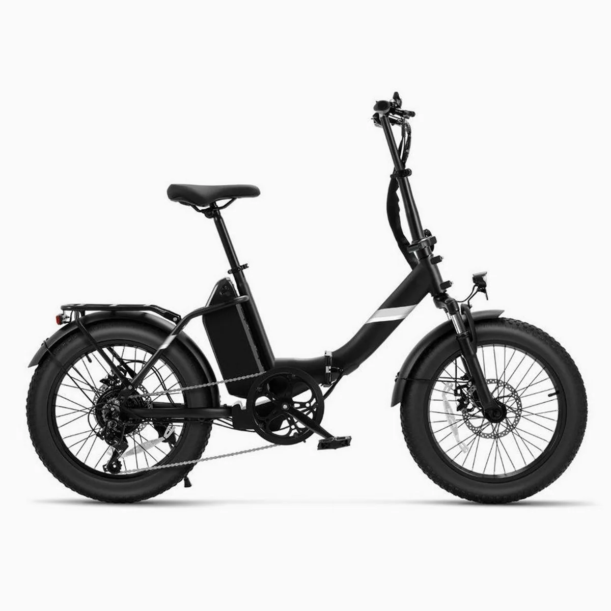 Touroll S3 Elektro-Fatbike 20 Zoll, leistungsstarker Motor, abnehmbarer Akku, klappbar