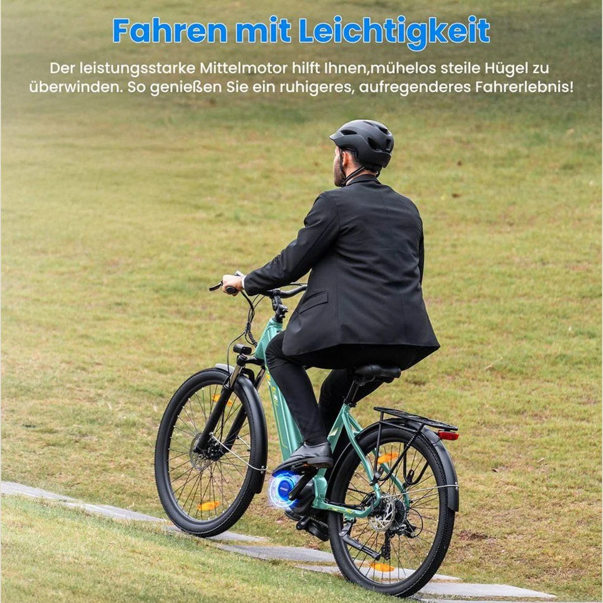 Touroll Urbano 3 E-Bike, 250W Motor, 7-Gang Shimano, 468 Wh Akku 4