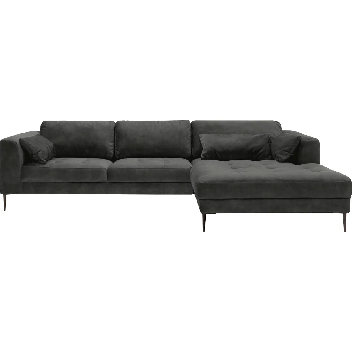 TRENDMANUFAKTUR Ecksofa Luzi, elegante L-Form, mit Schlaffunktion & Bettkasten 2