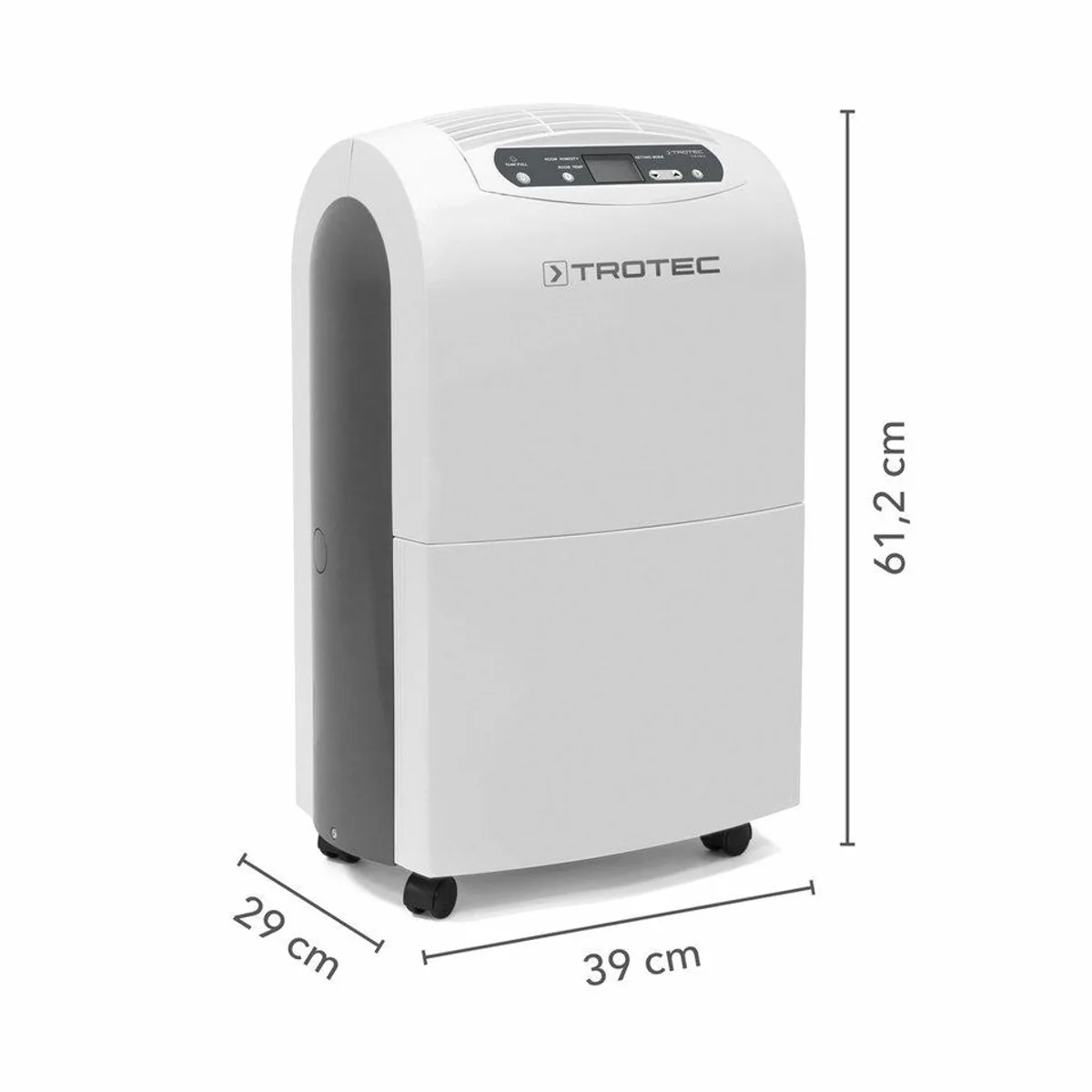 TROTEC TTK 100 E Luftentfeuchter, digitale Zielwertvorwahl, Heißgas-Abtausystem 3