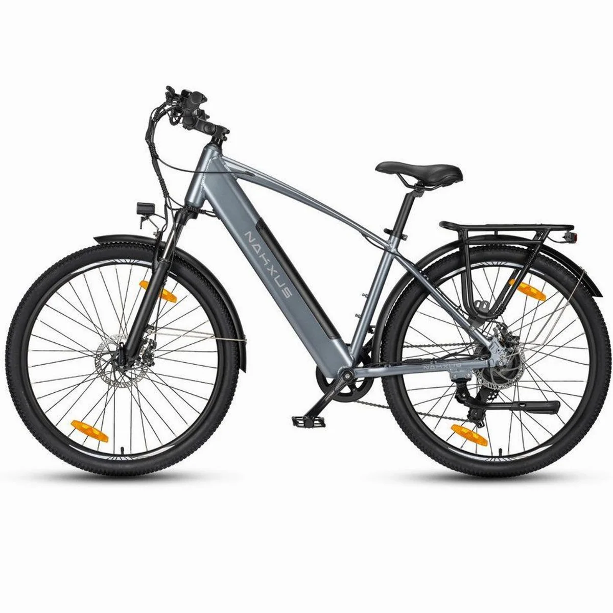 Vankel 27M204 E-Bike Trekkingrad, 250W Motor, 7-Gang Shimano, 450Wh Akku – Ideal für Stadt und Gelände