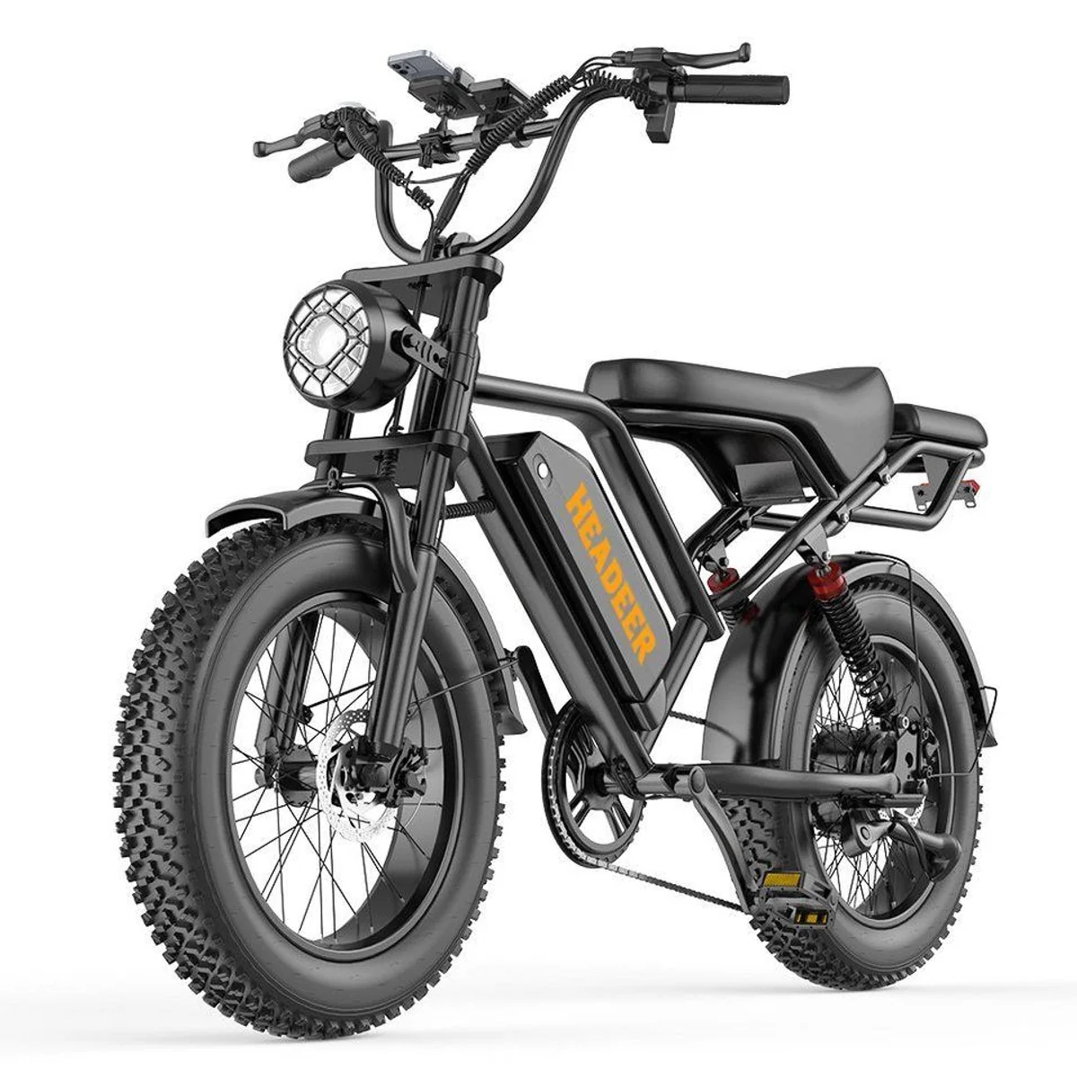 Vankel bk20 E-Fatbike, 250W Motor, 960Wh Akku, 25 km/h, Vollfederung