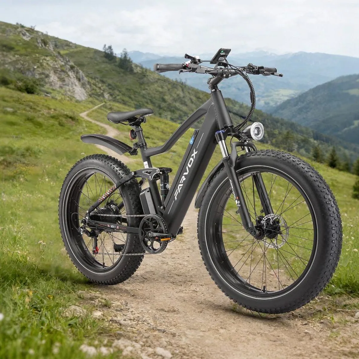 Vankel MX1 E-Bike Cityrad, 80–100 km Reichweite, 624 Wh, 7-Gang Shimano 3