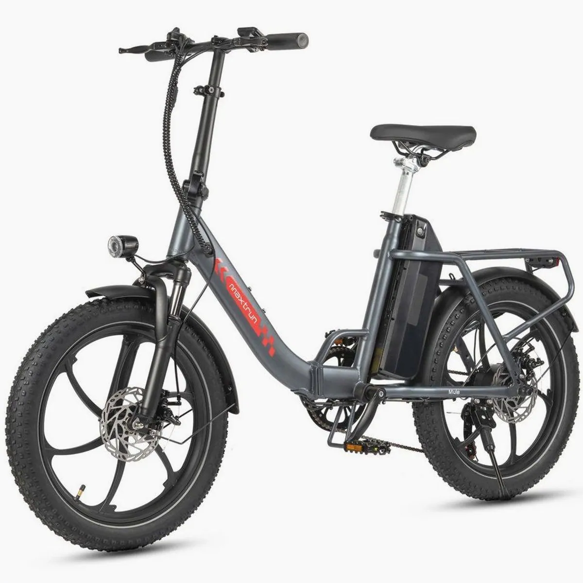 Vankel E-Bike E1, kompaktes Faltdesign, kraftvolle 120 km Reichweite, 7-Gang-Schaltung