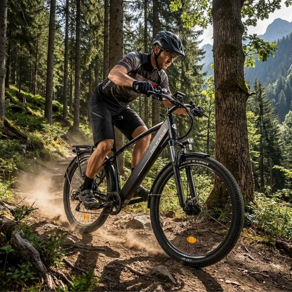 Vankel E-Bike 27M204 Trekkingrad, 250W Motor, 60-65 km Reichweite, 7-Gang Shimano 2