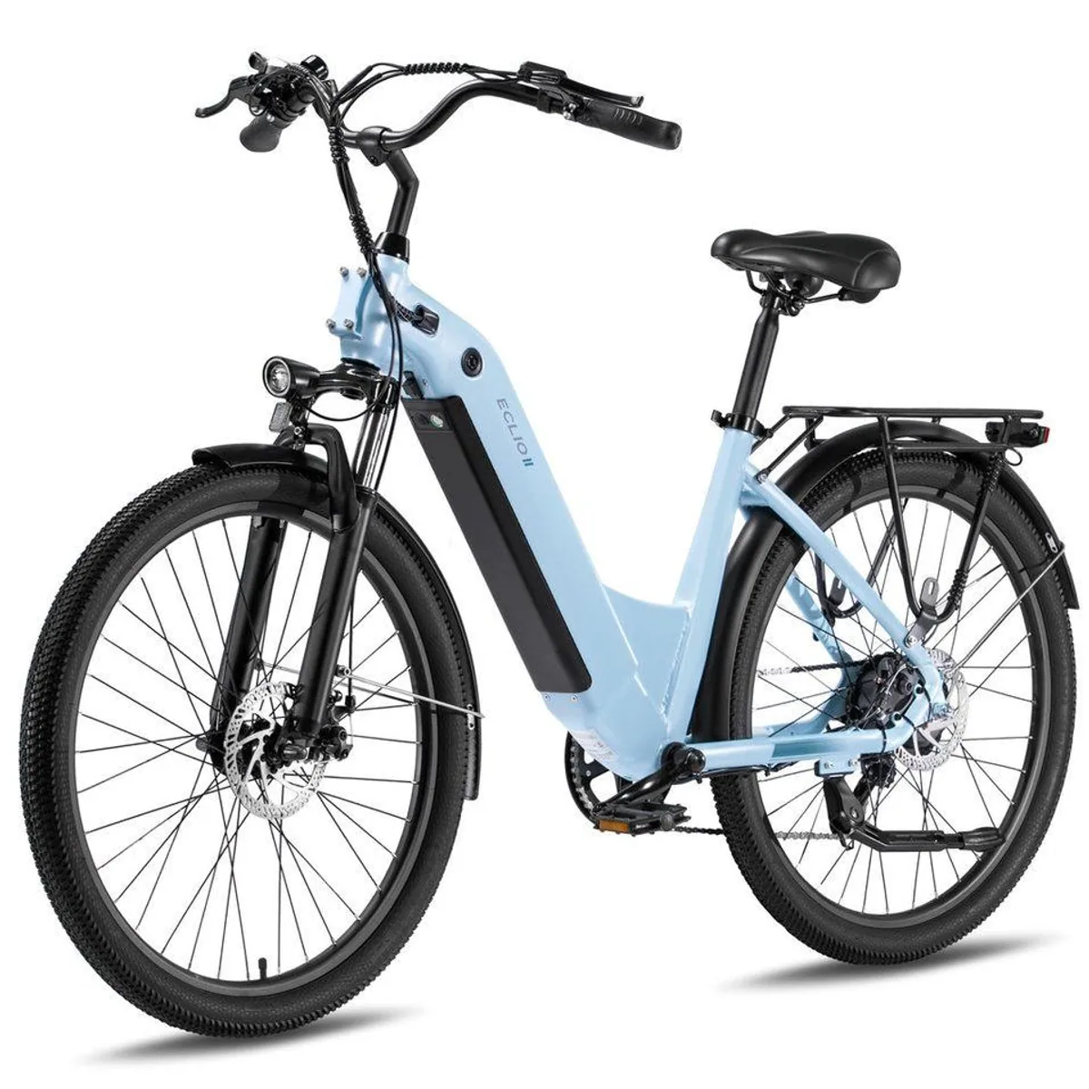 Vankel Eclio Otium 3 City-E-Bike, leistungsstarker Heckmotor, lange Reichweite, komfortabler Rahmen