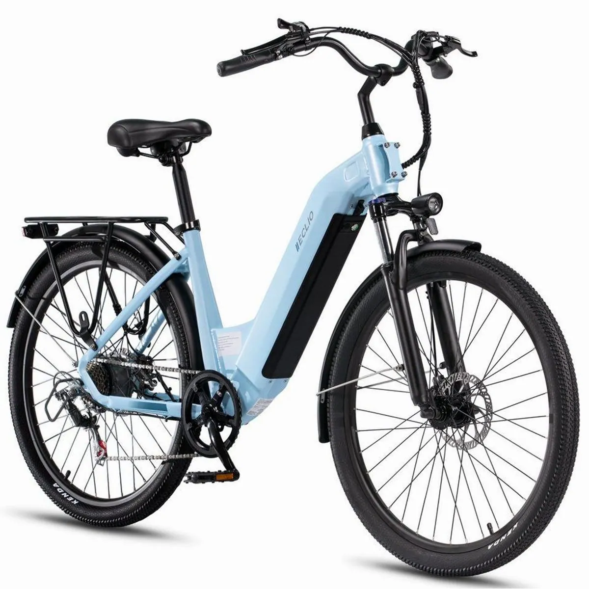 Vankel Eclio Otium 3 City-E-Bike, leistungsstarker Heckmotor, lange Reichweite, komfortabler Rahmen 2