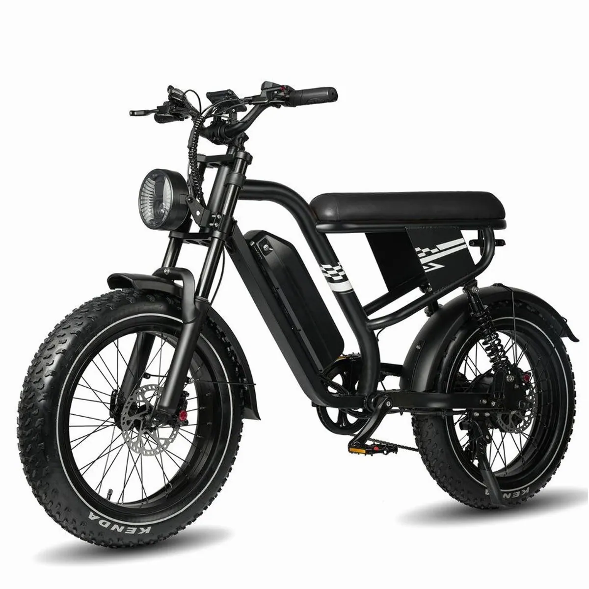 Vankel MX10 E-Bike Cityrad, kraftvoller Heckmotor, 100 km Reichweite, 7-Gang-Schaltung