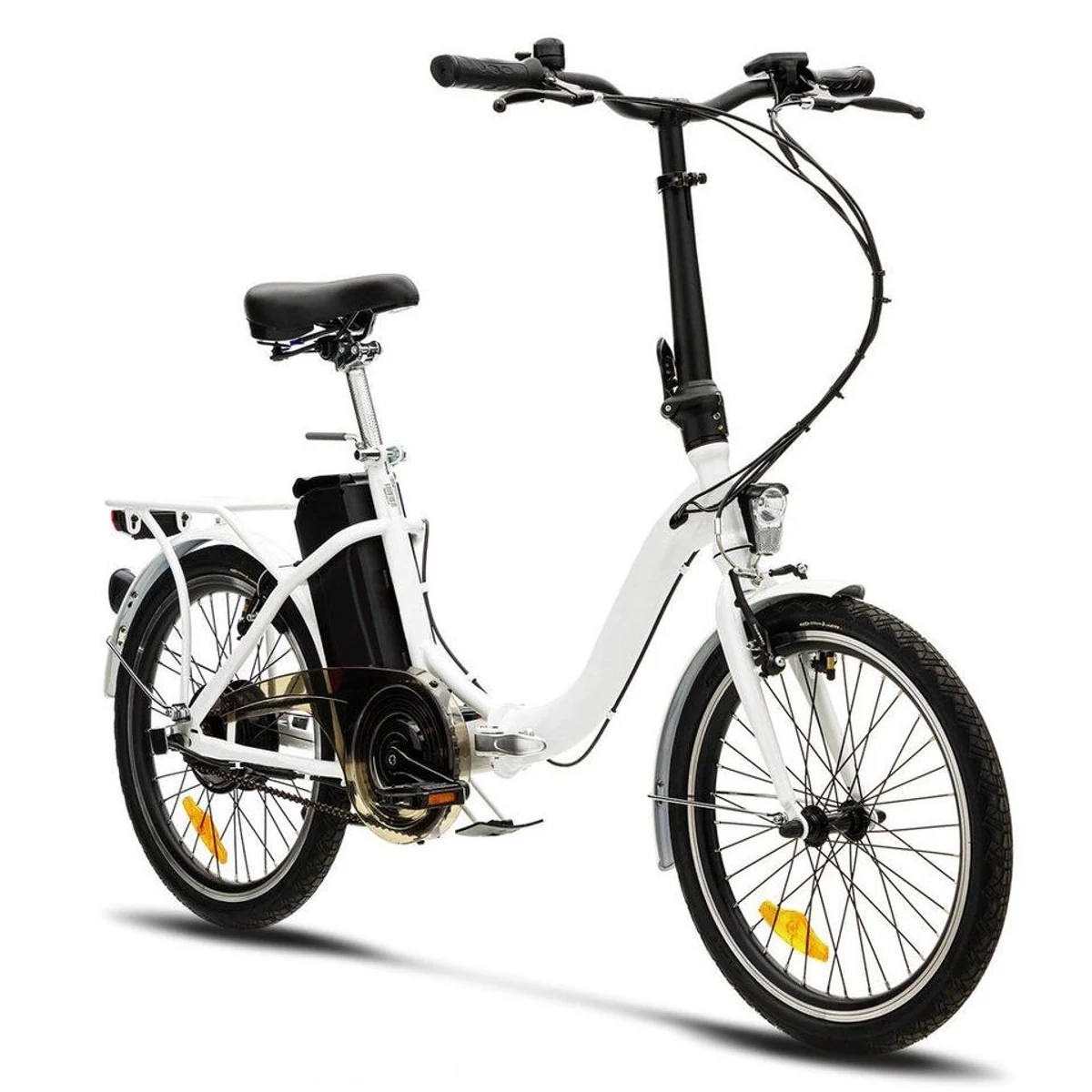 VECOCRAFT E-Bike Klapprad, 40 Nm Heckmotor, 468 Wh Akku — kraftvoll, sicher, platzsparend