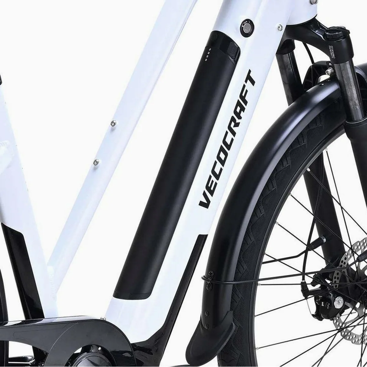 VECOCRAFT GAEA E-Bike Trekkingrad, 250W Heckmotor, 8-Gang Shimano, 80-100 km Reichweite 4