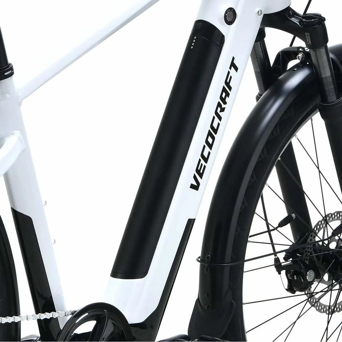 VECOCRAFT ARES E-Bike Trekkingrad, 8 Gang Shimano, 250W Heckmotor, 80-100 km Reichweite 4