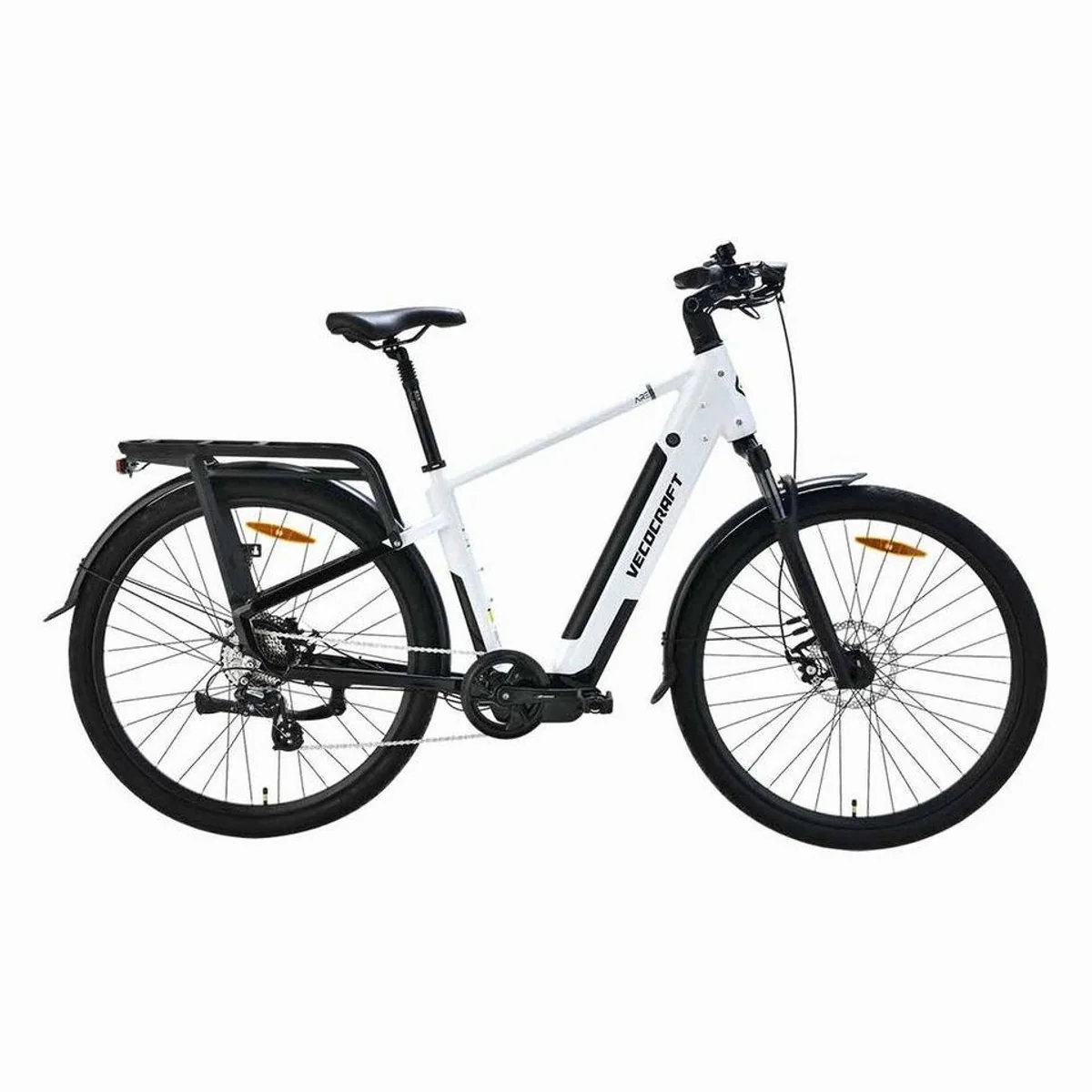VECOCRAFT ARES E-Bike Trekkingrad, 250W Heckmotor, 8-Gang Shimano, 468 Wh Akku 2