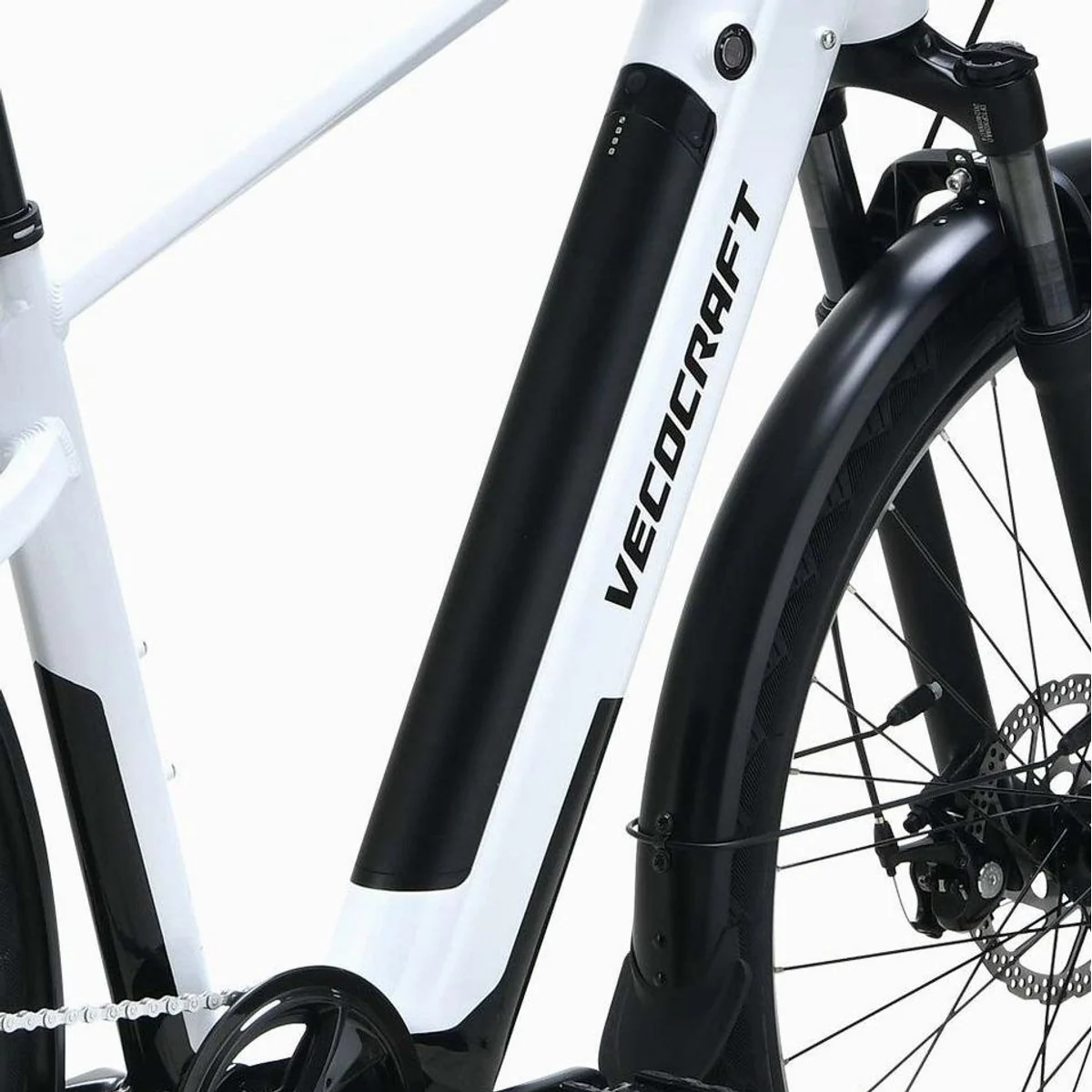 VECOCRAFT ARES E-Bike Trekkingrad, 250W Heckmotor, 8-Gang Shimano, 468 Wh Akku 3