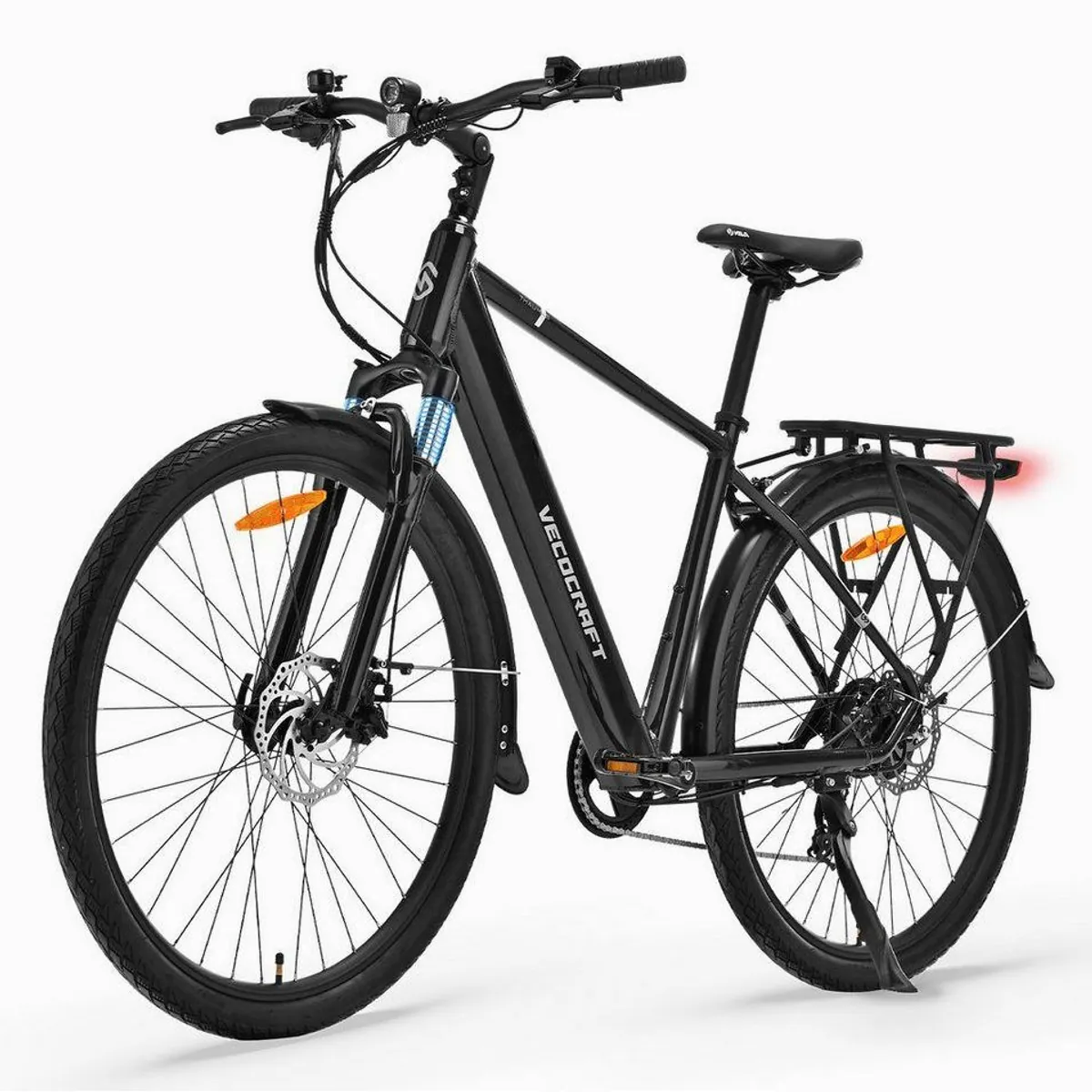 VECOCRAFT E-Bike Cityrad EURYBIA, 36V 10.4Ah, 100 km Reichweite, 7-Gang Shimano 2