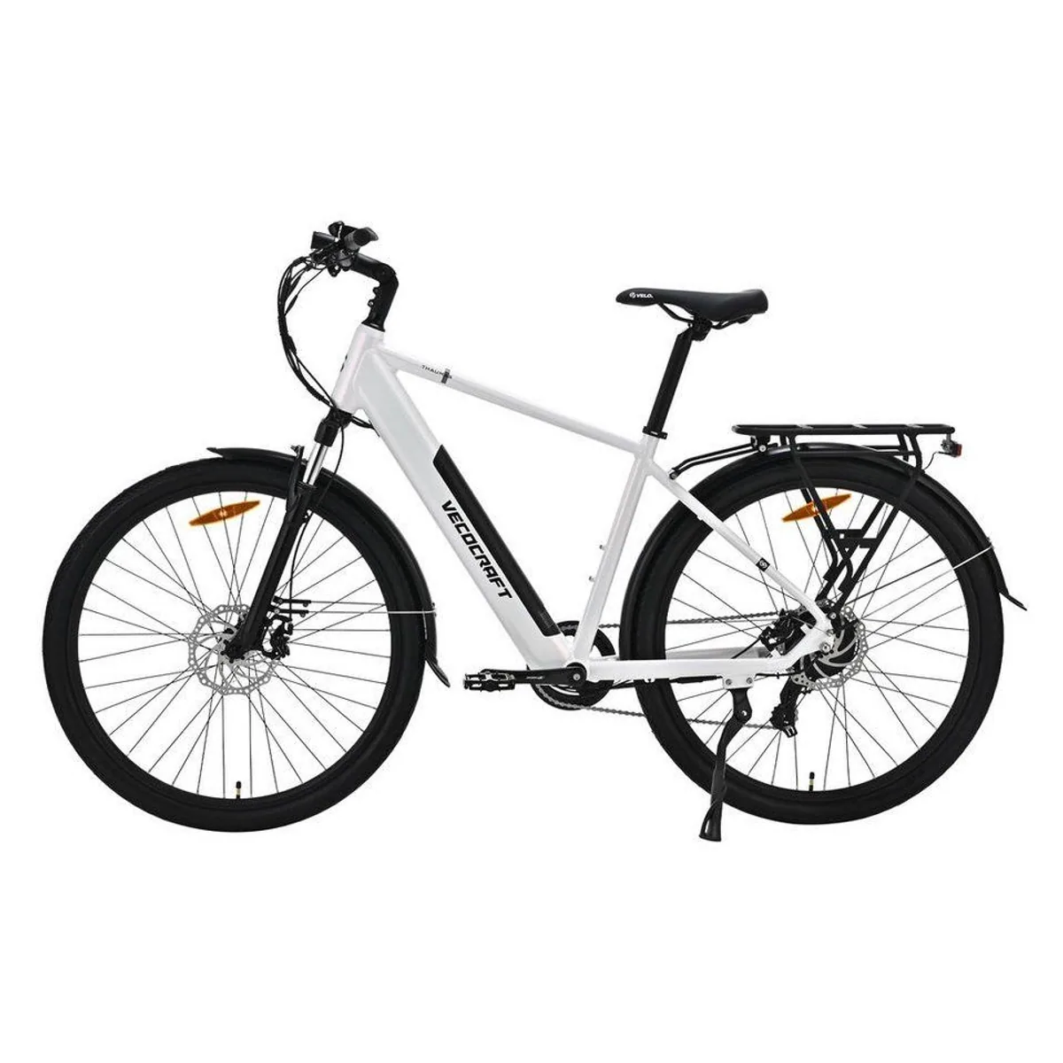 VECOCRAFT Thaumas E-Bike, 28 Zoll, 375 Wh, 7-Gang Shimano Schaltung