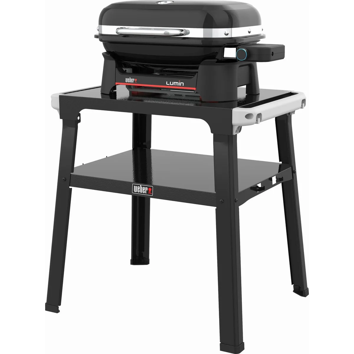 Weber LUMIN COMPACT Elektrogrill, 2200 W, flexibler Stand für urbane Grillfreuden 4