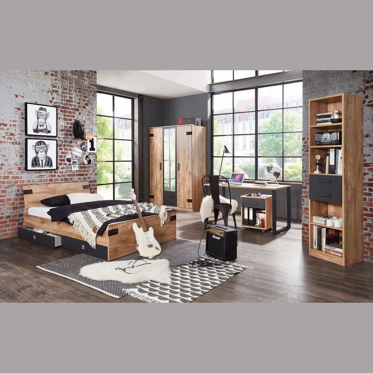 Wimex Standregal Liverpool, vielseitig einsetzbar, modernes Design 3