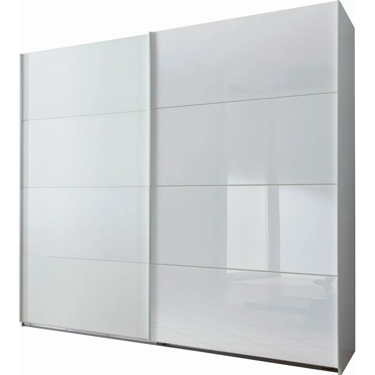 Wimex Ernesto Schwebetürenschrank, moderne Glastüren, elegantes Design, flexibler Stauraum