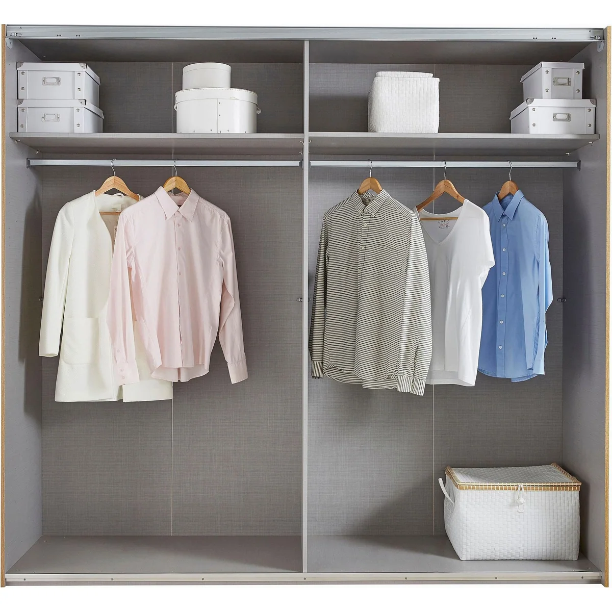 Wimex Schwebetürenschrank Anna, modernes Design, pflegeleichte Oberfläche, großzügiger Stauraum 2