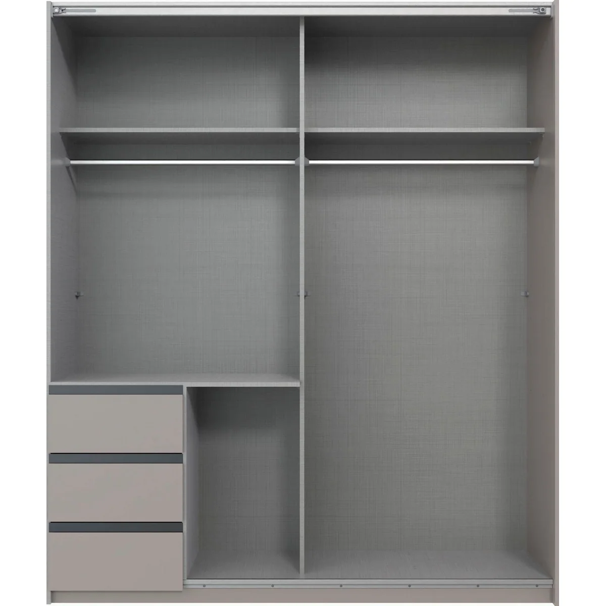 Wimex Schwebetürenschrank Stade, B: 168 cm, mit Spiegel und praktischen Schubladen 4