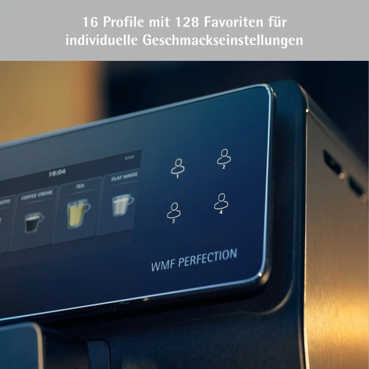 WMF Perfection 890L CP855815, intuitive Bedienung, perfekter Milchschaum, selbstreinigend 4