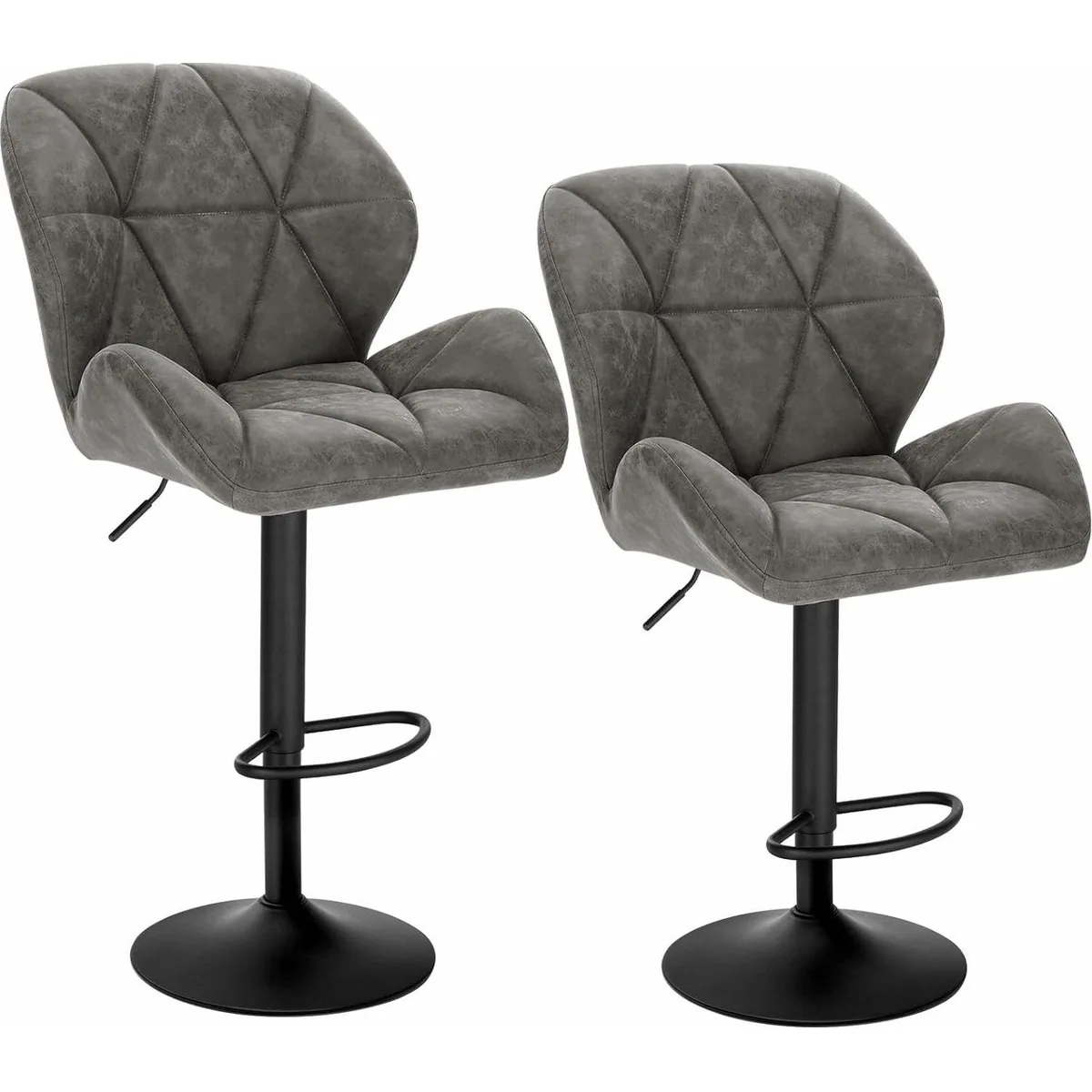 Woltu Barhocker Set, ergonomisch, drehbar, strapazierfähig