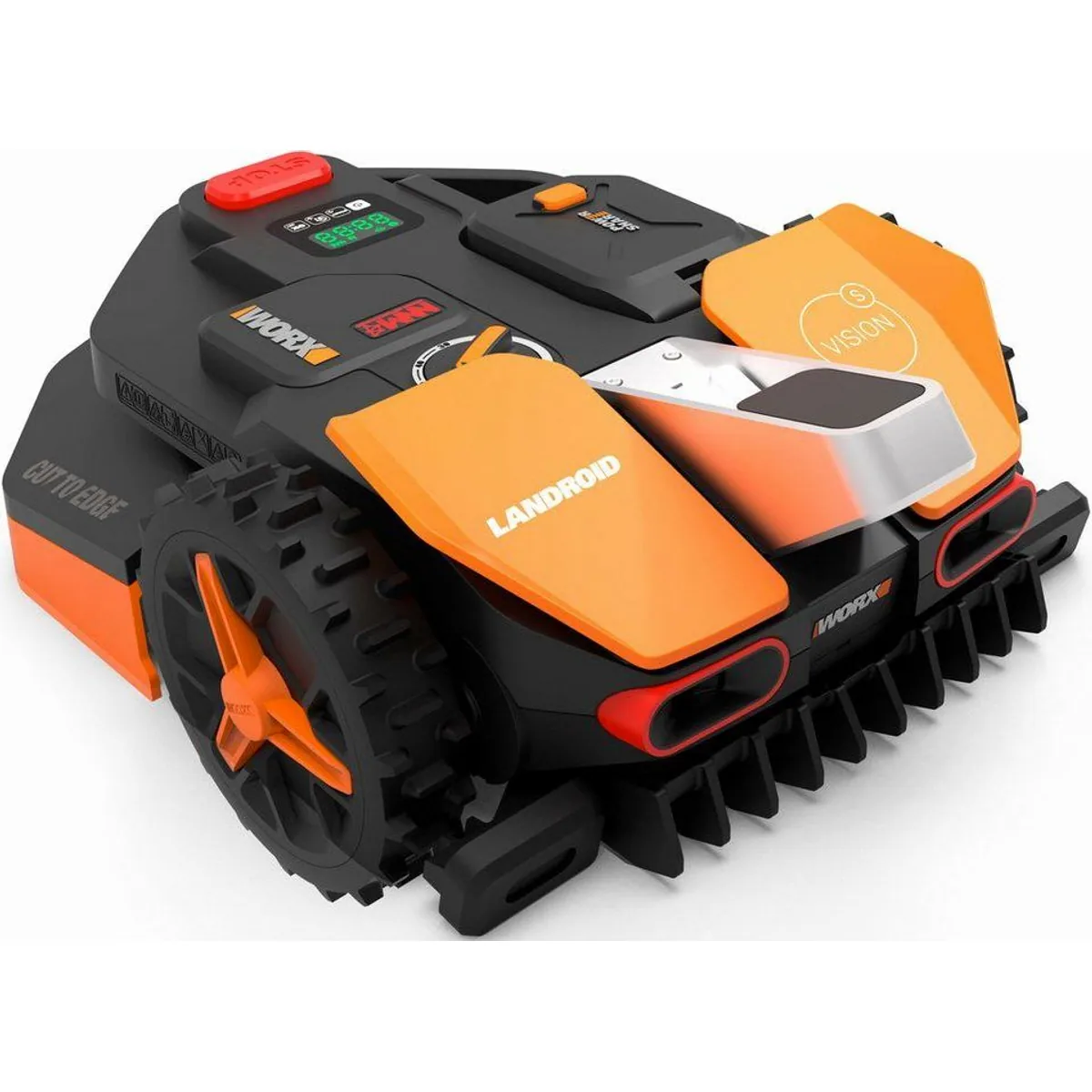 Worx Rasenmähroboter Vision AI S250, intelligente Hindernisvermeidung, einfache Reinigung, Mehrzonenprogrammierung