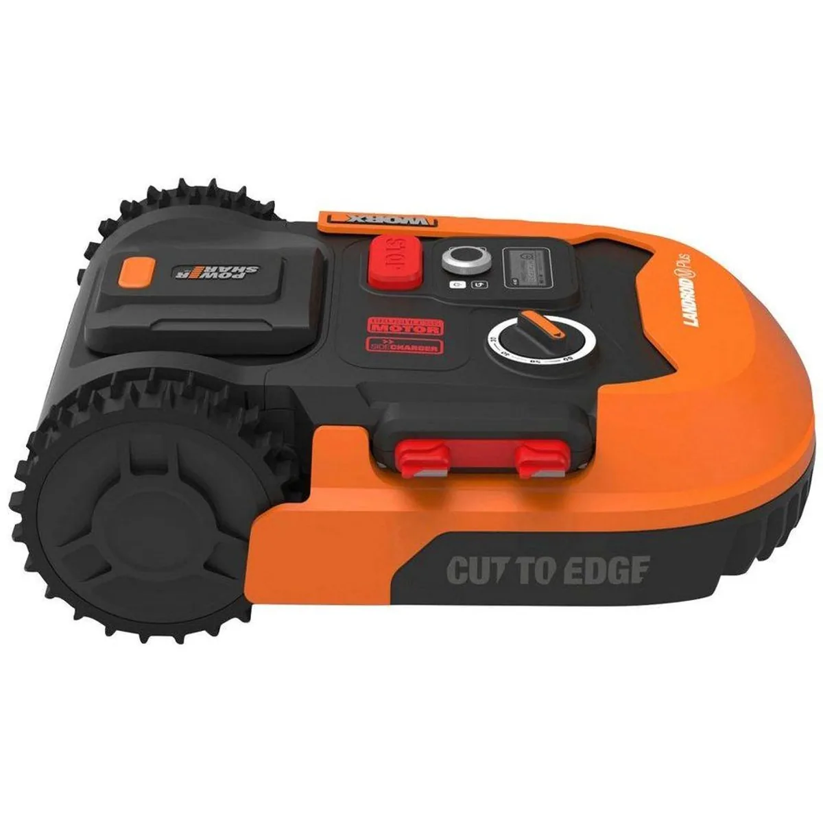 Worx Landroid M500 Plus Rasenmähroboter, für Flächen bis 500 m², WiFi/Bluetooth, leistungsstarker 20V Akku 4