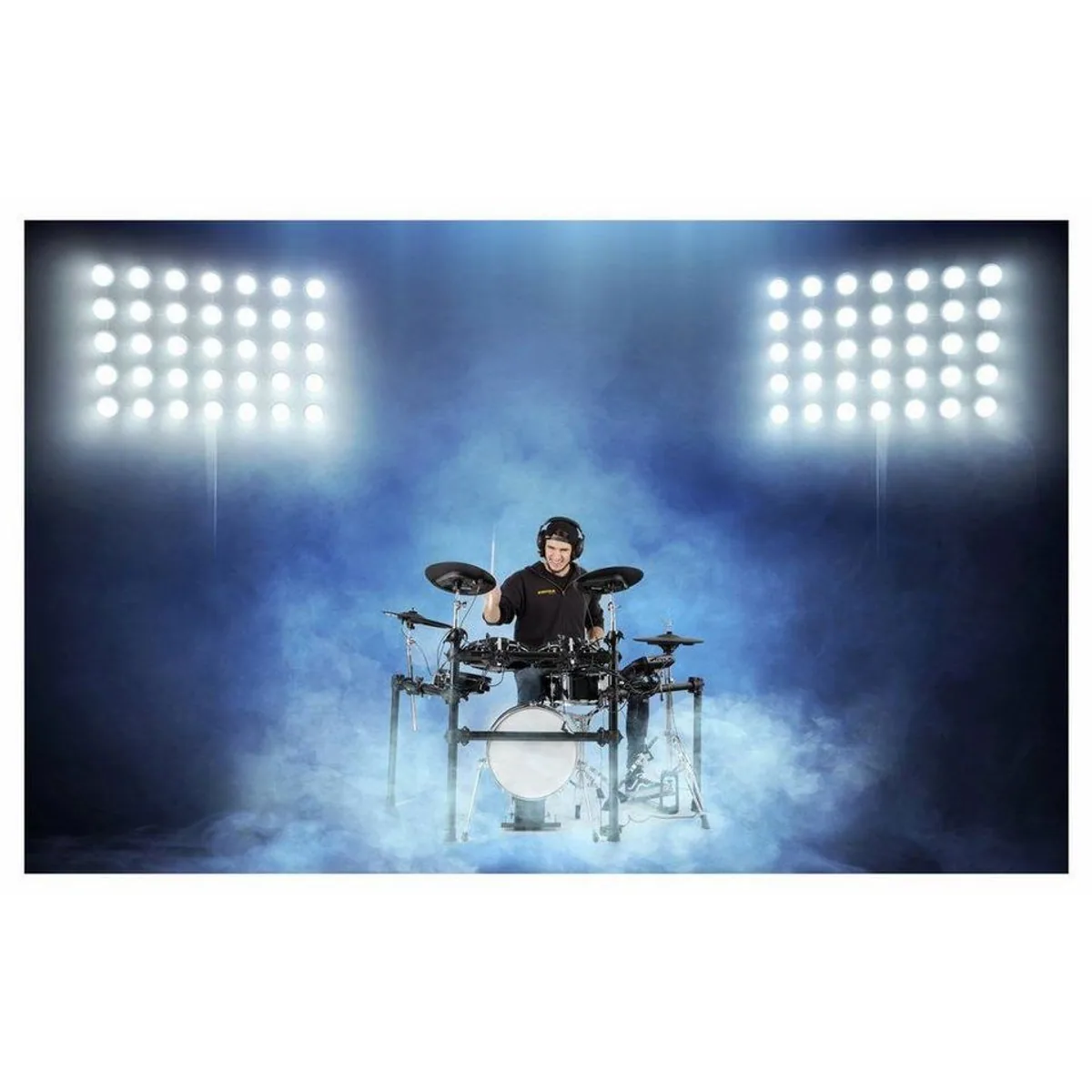 XDrum DD-650 E-Drum Kit, echte HiHat & Holz-Kickpad, 720 Sounds — vielseitig & professionell 2