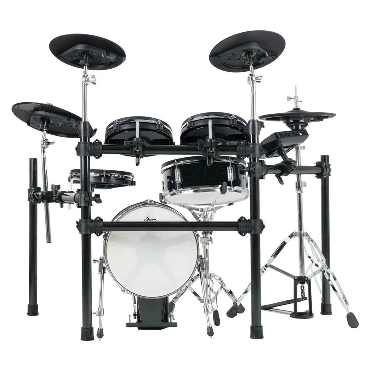 XDrum DD-650 E-Drum Kit, echte HiHat & Holz-Kickpad, 720 Sounds — vielseitig & professionell 3