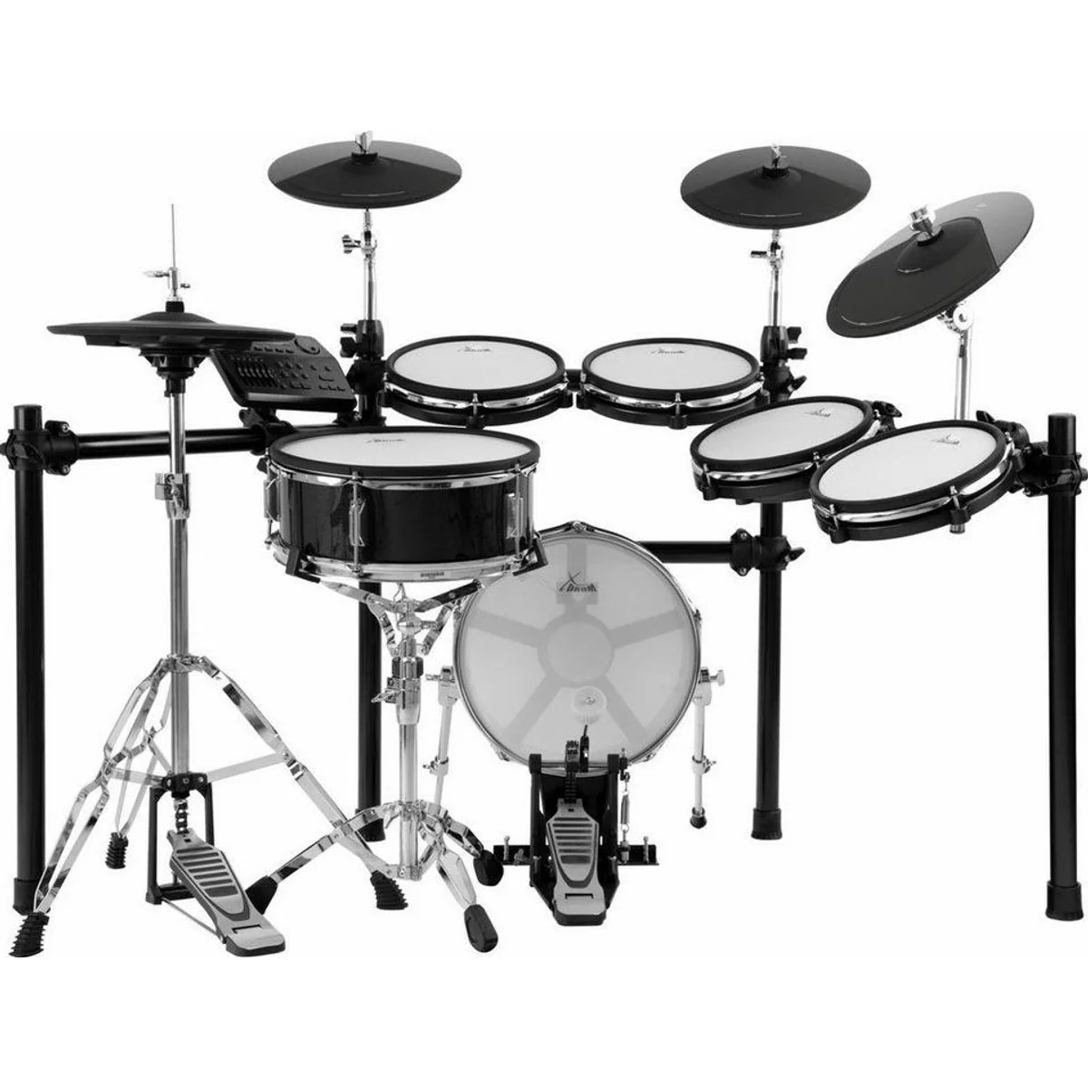 XDrum DD-650 PLUS Mesh E-Drum Kit, 10 Pads, Holzkessel, 720 Sounds