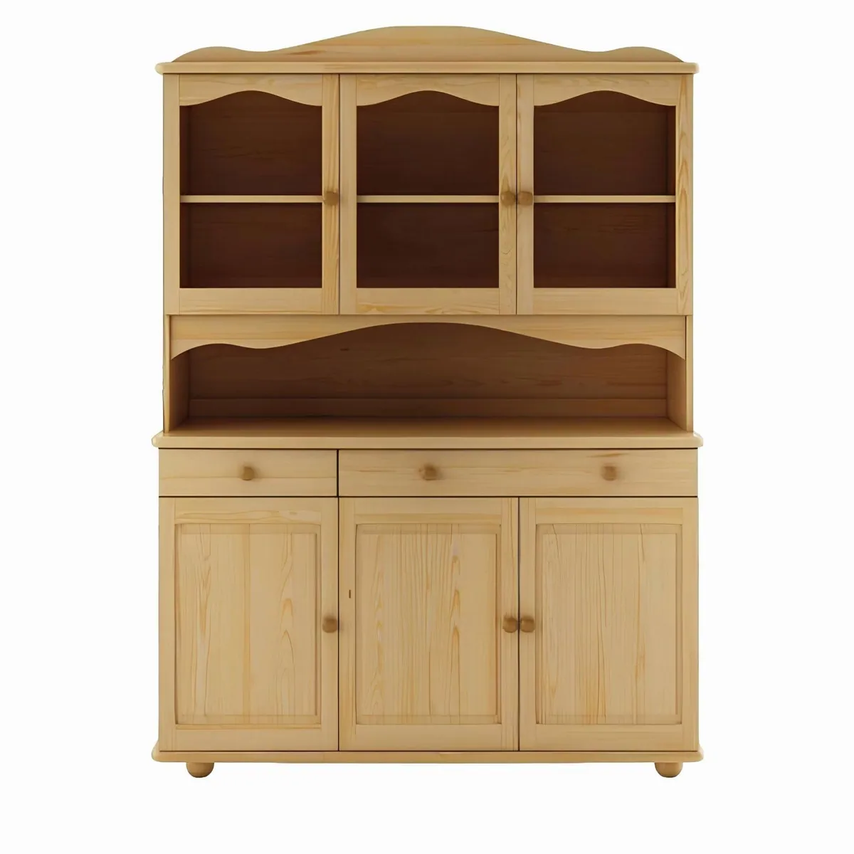 Xlmoebel Sideboard Massivholz, elegantes Design, hochwertige Verarbeitung — 1 St.