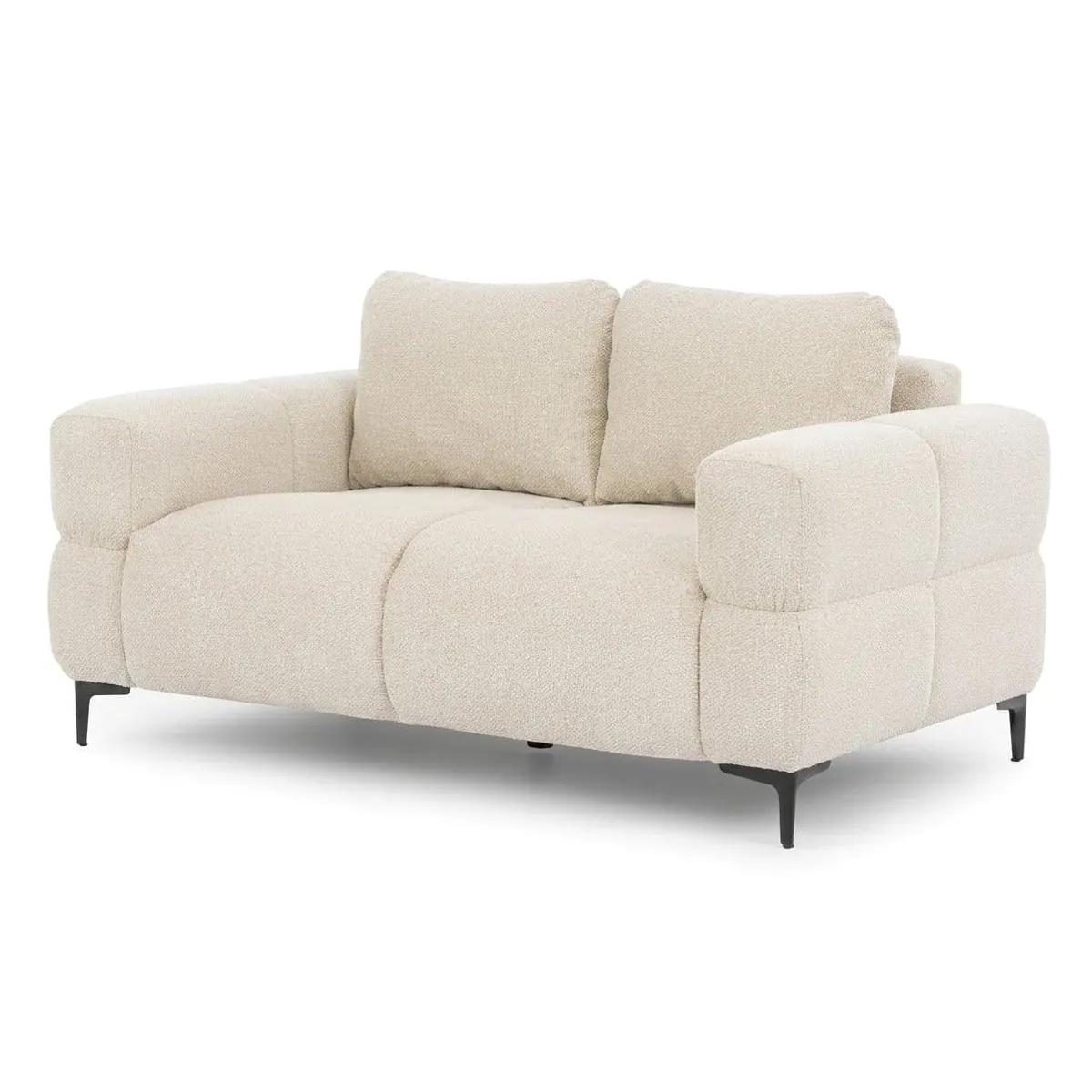 Xlmoebel modernes Wohn-Set, 3-Sitzer, 2-Sitzer und Sessel, beige — elegantes Design, hoher Komfort, einfache Montage 3