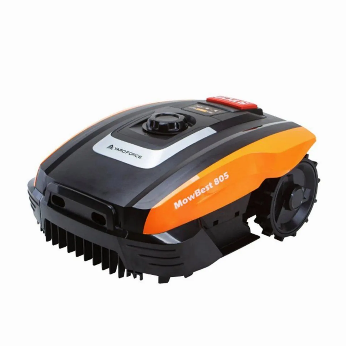 Yardforce MowBest 805 Rasenmähroboter, präzise Schnitthöhenverstellung, Edge-Modus