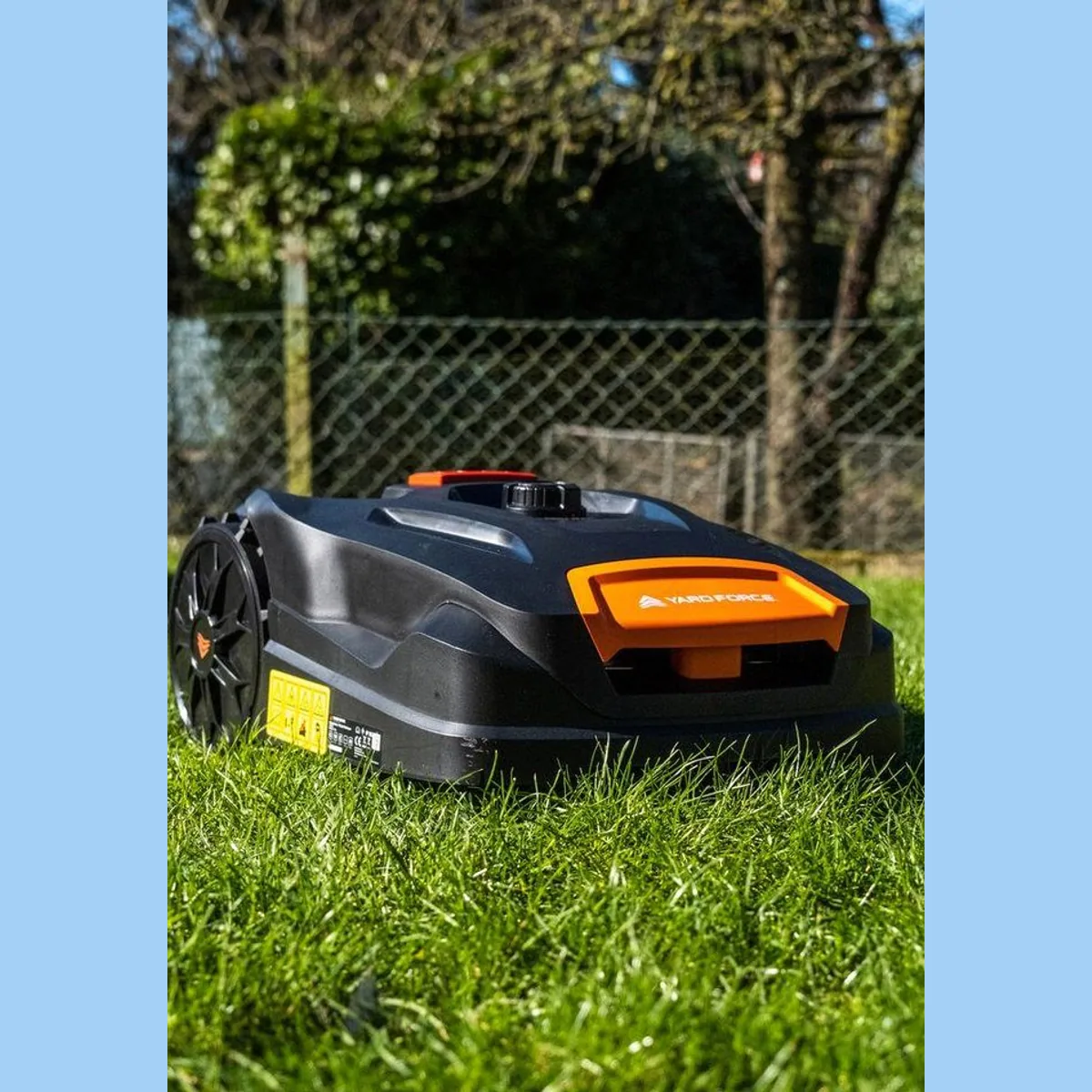 Yardforce Rasenmähroboter MB400, App-Steuerung, leistungsstarker Akku 4