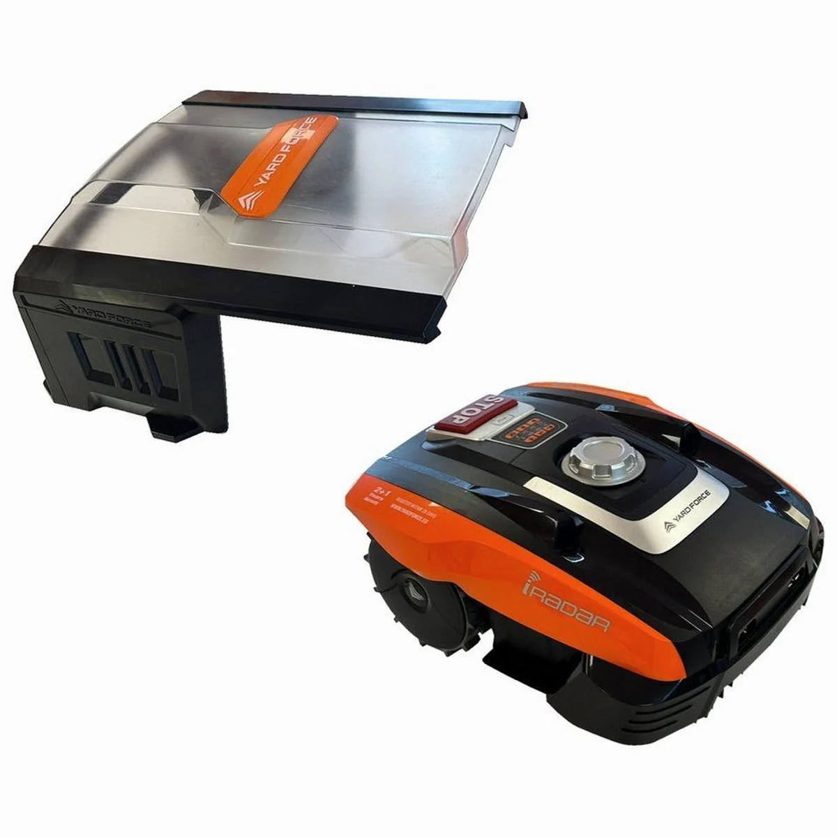 Yardforce Compact 300RBS Mähroboter, präziser Schnitt & einfache Bedienung — inkl. Mähroboter-Garage