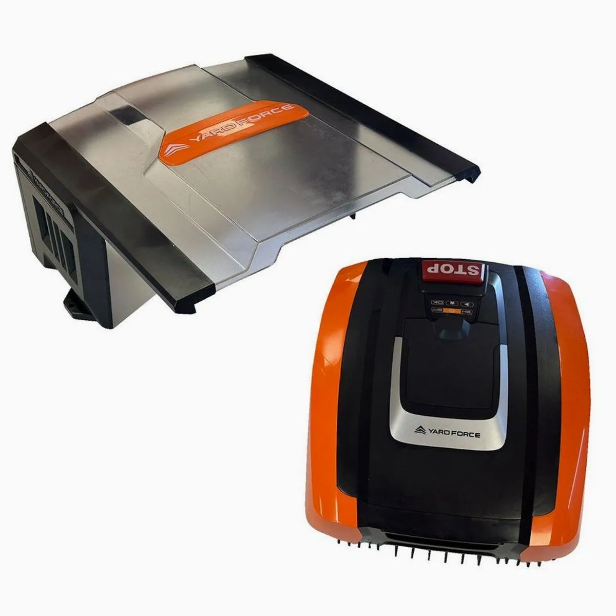 Yardforce EasyMow 260B Rasenmähroboter, Bluetooth-Steuerung, 30% Steigung, inklusive Garage 3