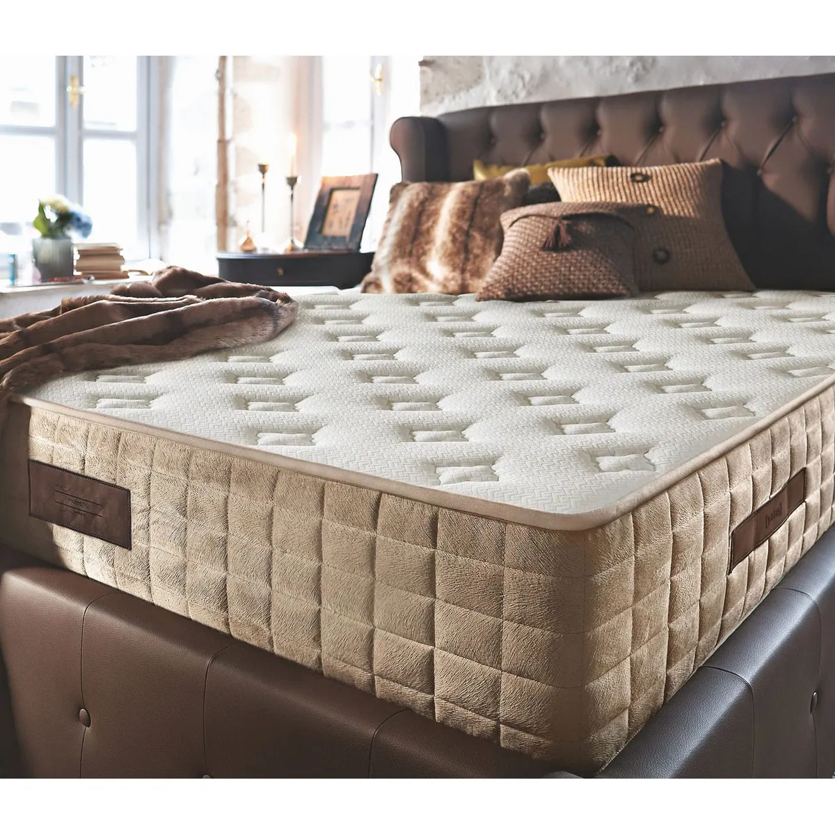 Yatas Bedding Majestät Luxus Matratze, ergonomisch & atmungsaktiv — 30 cm hoch, wendbar, H3