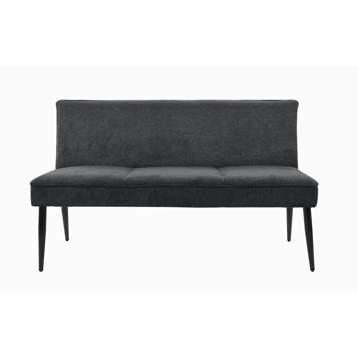 YOZI Essbank Essgruppe, komfortable Sitzbank und Stühle in Dunkelgrau/Beige 4