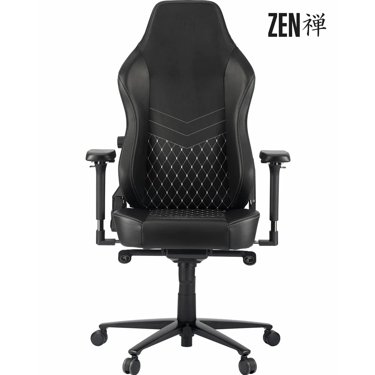 ZEN SAGA Gaming-Stuhl, echtes Leder, ergonomisch & anpassbar 2